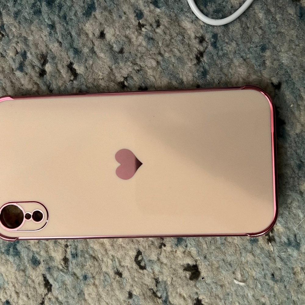 Pink Heart Iphone XR Case
